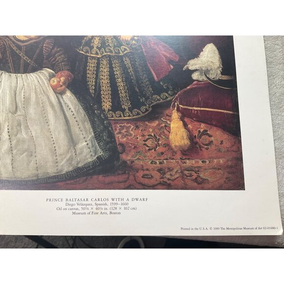 Lot Of 3 Vintage Art Prints By Diego Velázquez Prince Baltasar Carlos Scenes - Picture 7 of 12